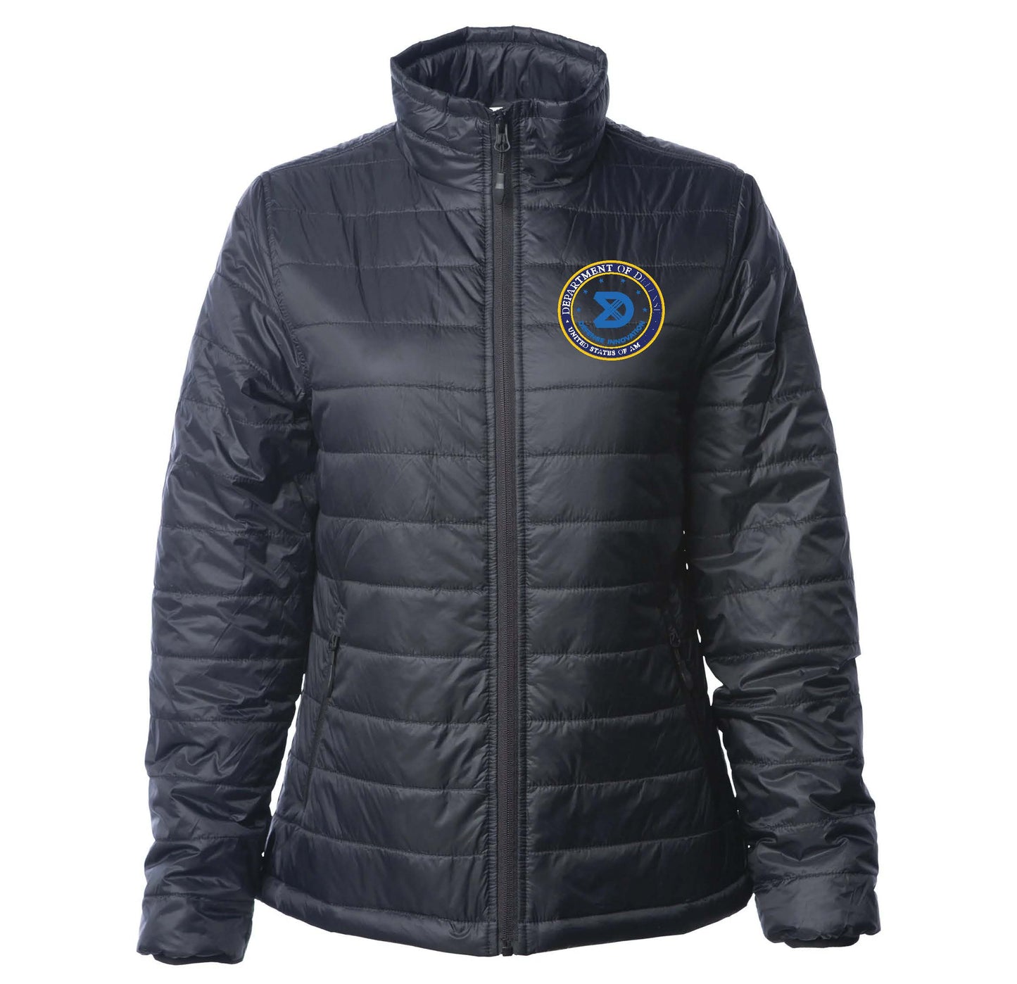 Embroidered Women's Hyper-Loft Puffy Jacket