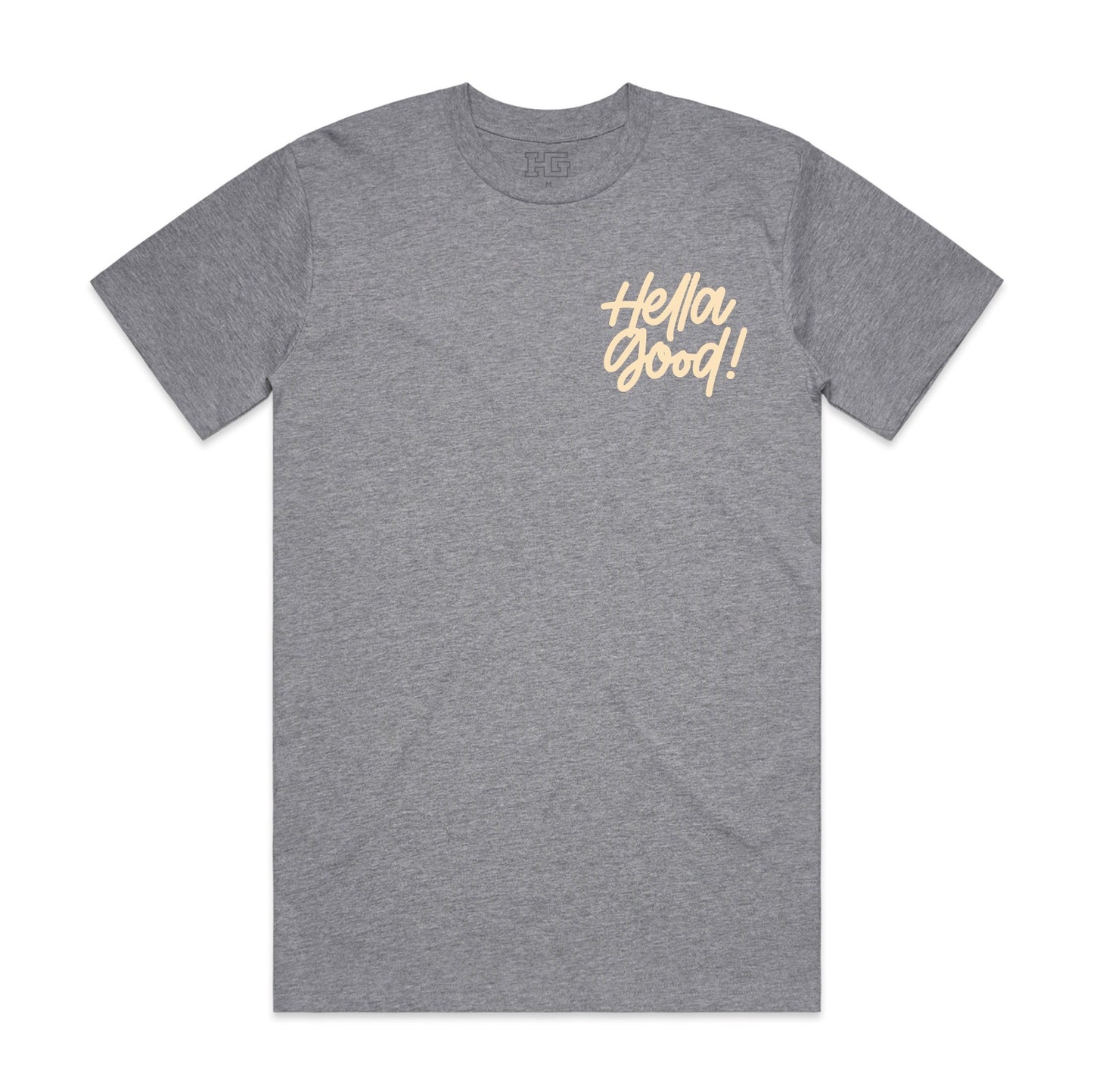 Scripted Hella Good! Tee “Gray”