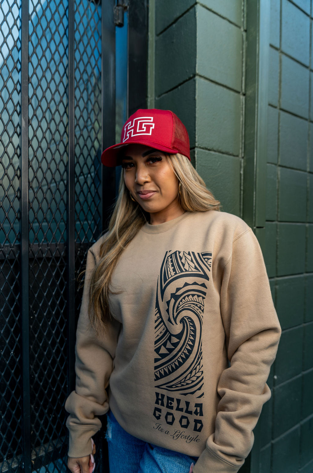 Tribal Lifestyle Collaboration Crewneck