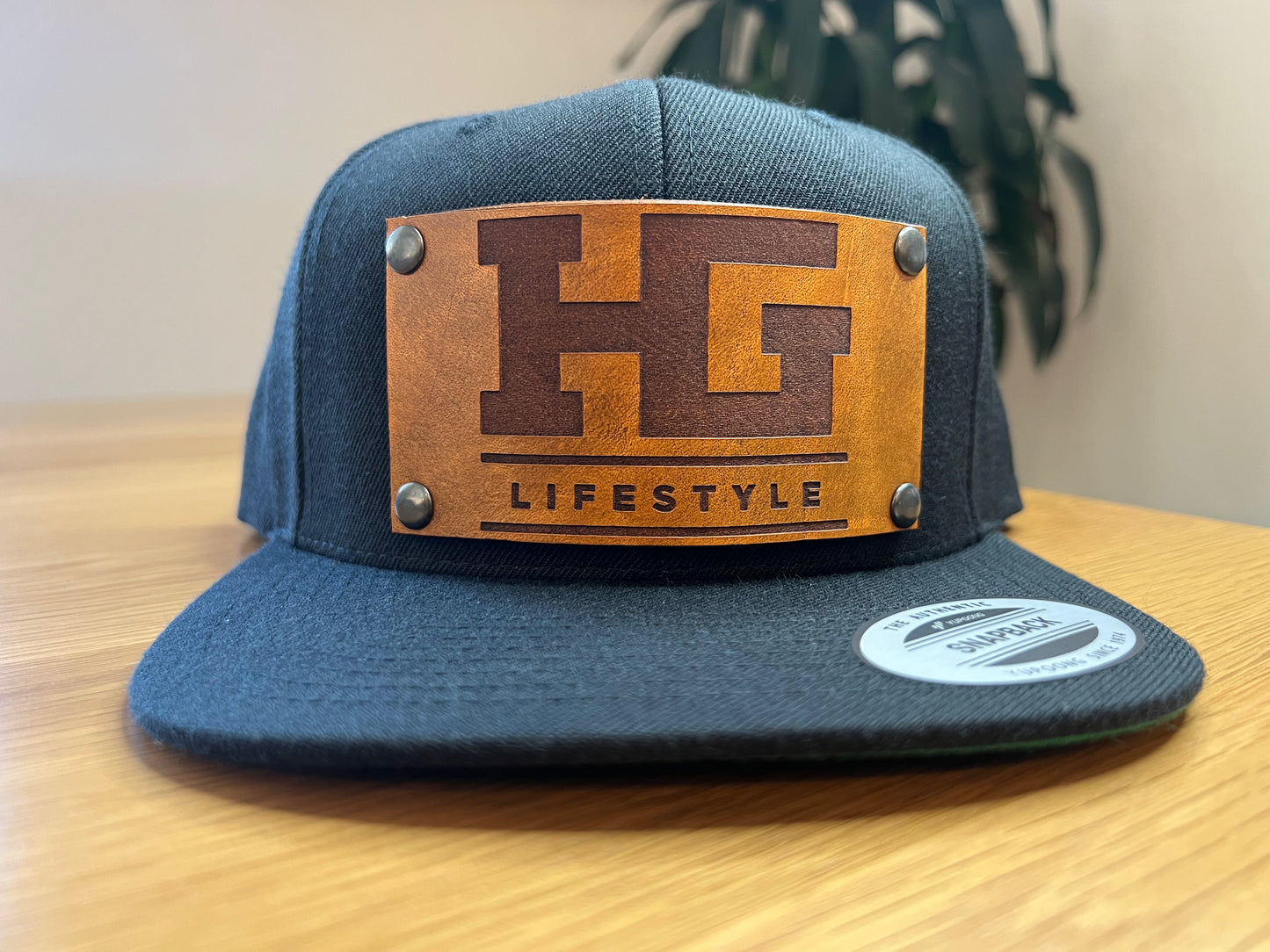 Leather Patch Snapback