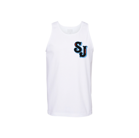 SJ Hometown Tank Top “Blue/Red/Black” - Available in 2 colors