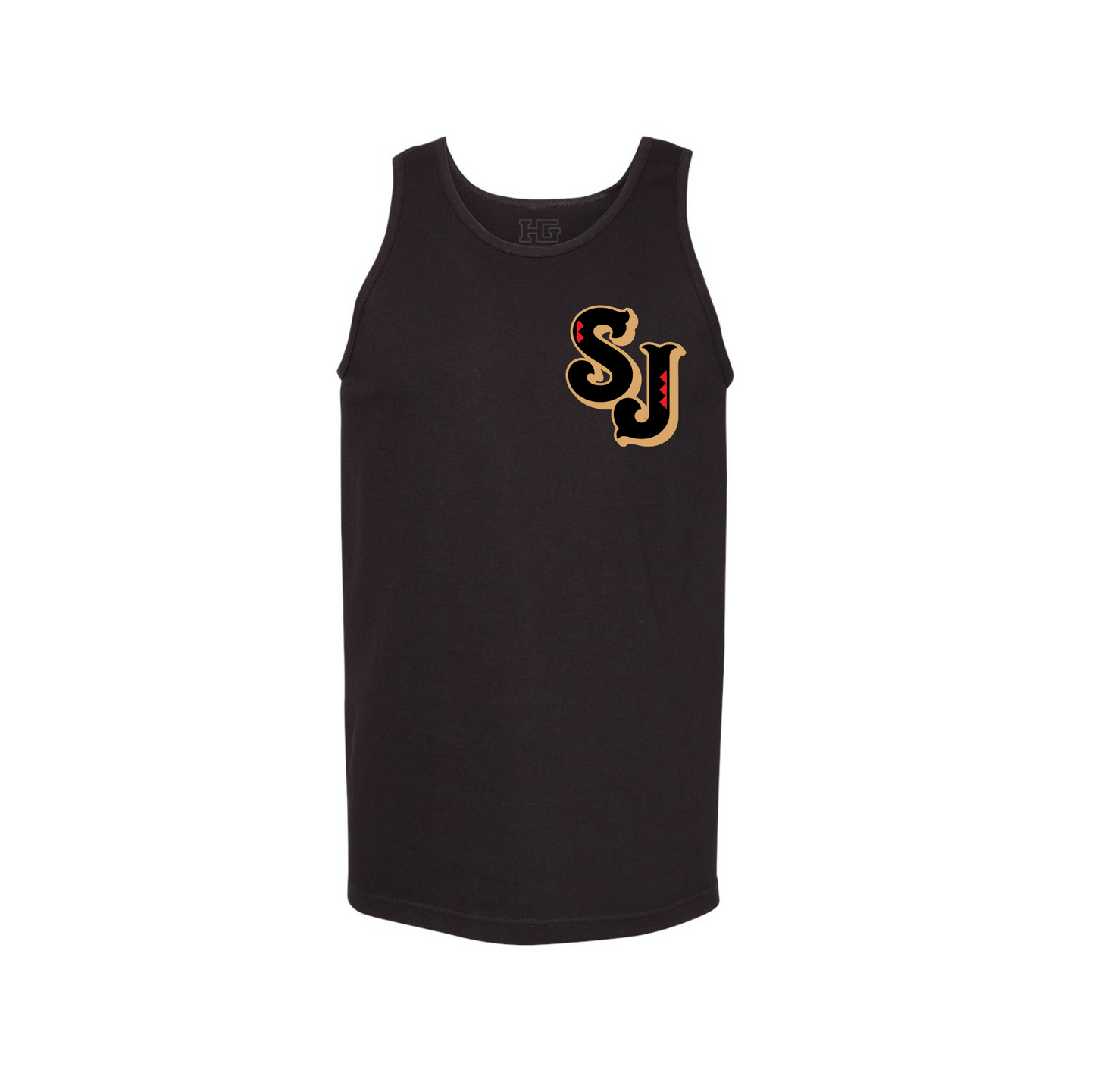 SJ Hometown Tank Top “Gold/Red/Black” - Available in 2 colors