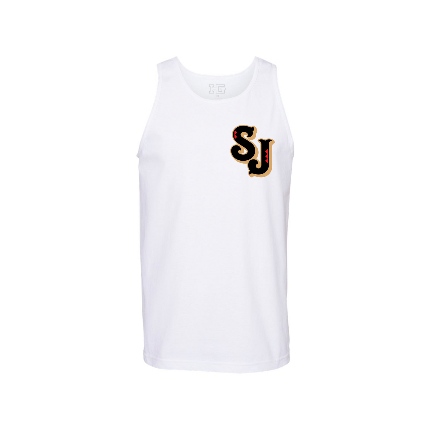 SJ Hometown Tank Top “Gold/Red/Black” - Available in 2 colors