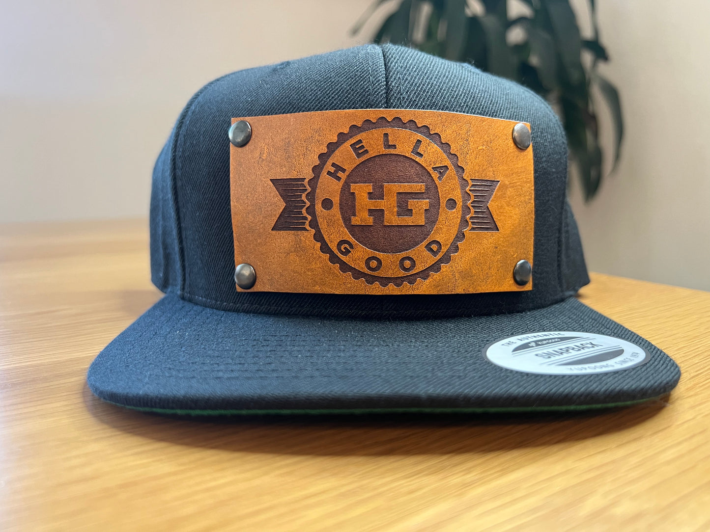 Leather Patch Snapback